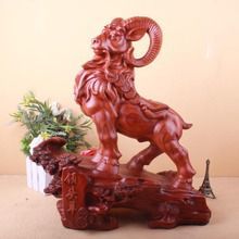 鎮宅招財添祥瑞——新款仿木樹脂麒麟擺件D258，開啟義烏工藝品新風尚